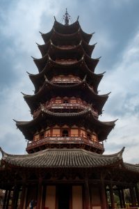 Die Ruiguang-Pagode in Suzhou.
