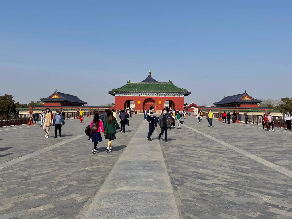 Temple of Heaven in Beijing.